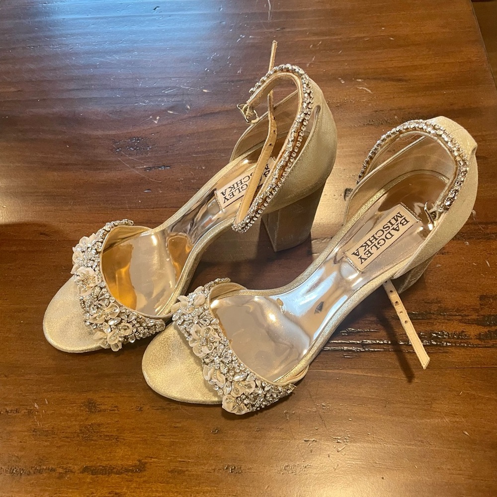 Size 8 Badgley Mischka shoes